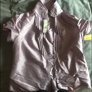 Tracy M Purple blouse